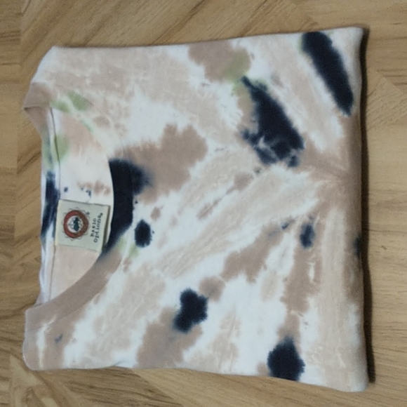 Unisex Basic Options XL Tie-dye Scoop Neck Tee Shirt - Picture 12 of 12